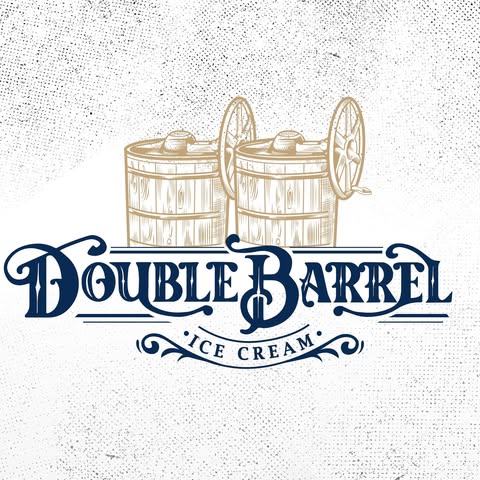 Double Barrel Ice Cream logo